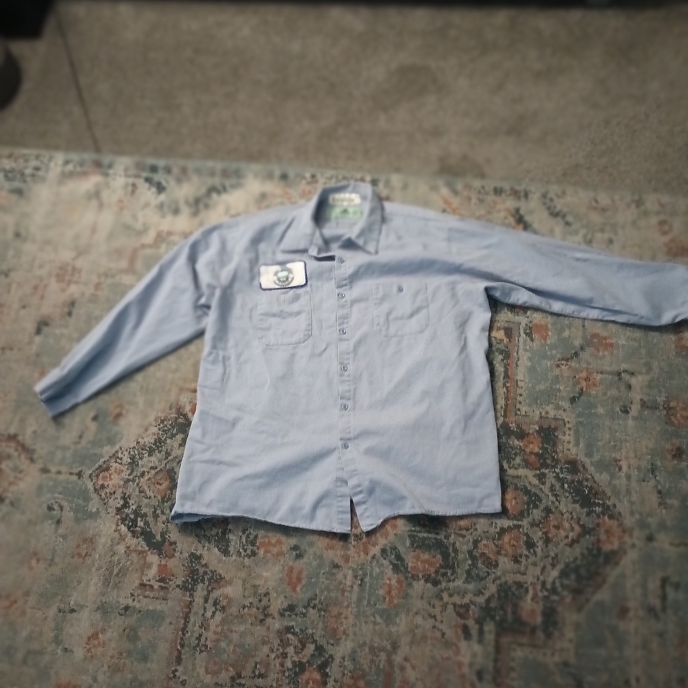 Red kap work shirt